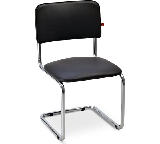 Стул Фабрикант Сильвия BOX4 Кожа иск., DO, №350 (черный), CH 4610018465829