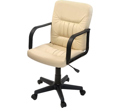 Кресло Фабрикант Чери А Кожа иск. DO №122 кремовый ТГ PL 600 PL ролик ст. X1508357 4610018464921