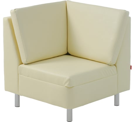 Угловой сектор Фабрикант Том искусственная кожа, ECO, №11Н (бежевый), AL 4600812039883