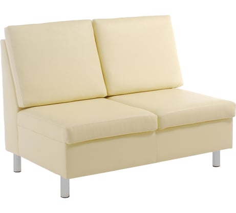 Диван Фабрикант Том 2-х местный искусственная кожа, ECO, №11Н (бежевый), AL 4600812041329