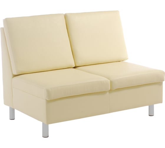 Диван Фабрикант Том 2-х местный искусственная кожа, ECO, №11Н (бежевый), AL 4600812041329