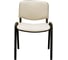 Стул UA_EChair Rio(ИЗО/ISO) черный, к/з бежевый V-18 EasyChair 1647585 1