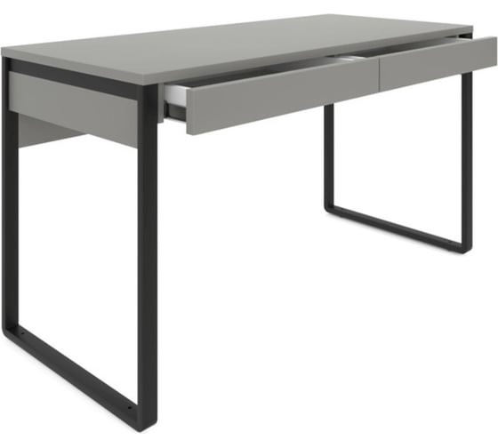 Письменный стол Desk Question лофт DQ MADRID М-2 черный/серый графит, 1400х600х770 117270