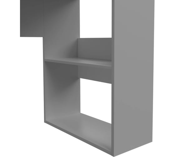 Письменный стол Desk Question лофт DQ MADRID M-6 серый графит, 1200х600х775 мм 117281