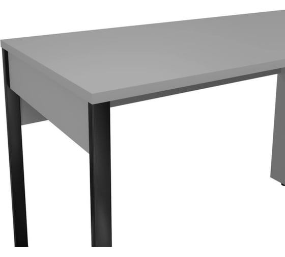 Письменный стол Desk Question лофт DQ MADRID М-7 серый графит, 1200х600х775 мм 117284
