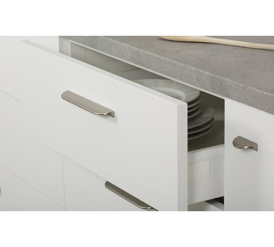 Ручка-скоба Viefe Nick 160 мм шлифованный никель 0373160Z23