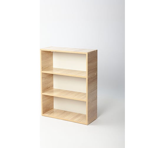 Стеллаж с открытыми полками Letta Ультра Дуб сонома 600x778x240 мм L2605 1