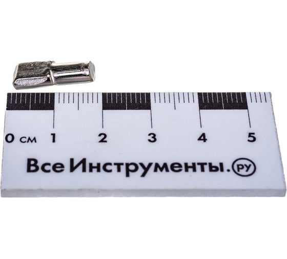 Полкодержатель Element "лопаточка" 5х17 никель 12 шт 012690