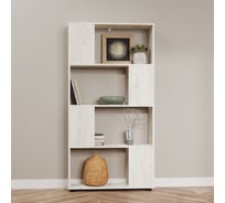 Стеллаж Letta Estet Plus Дуб крафт белый, 730x1425x220 L3756.06/01