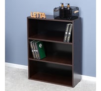 Стеллаж с открытыми полками Letta Ультра венге, 600x778x240 L2604
