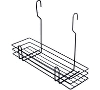 Полка для специй навесная на рейлинг МУЛЬТИДОМ "Лофт", размер 35,5x11x25 см DA52-169