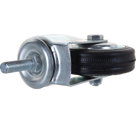 Опорное колесо Fit d75 с резьбой М10 EX 06.321.075 BK