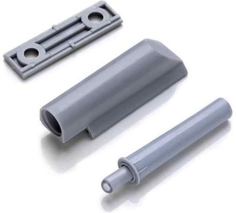 Амортизатор для плавного закрывания двери Brante серый со скрытым креплением 112932