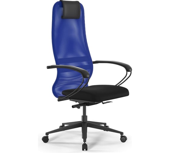 Кресло МЕТТА SynchroSit 8 B1-8K - X1+UMF(X1) /Uh00/Wh00/K1bL(M24.B11.G19.W02) z509231206 1