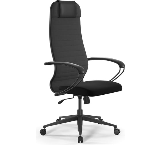 Кресло МЕТТА Sit 10 B1-127K - Fabric(19) /Ub02/Wh12/K1bL(M09.B11.G19.W02) z252341641 1