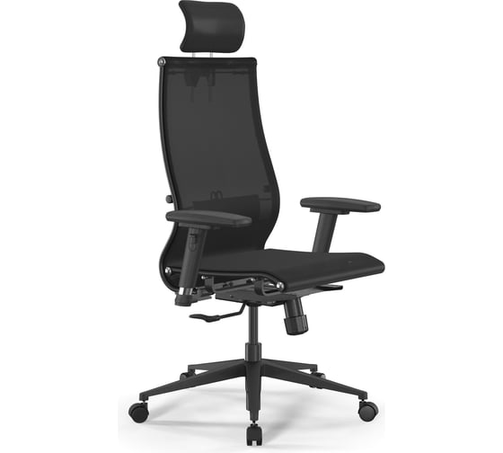 Кресло МЕТТА SynchroSit 10 B2-189D - T /Kb00/Nb00/D03P/H3mL-2D(M25.B11.G19.W02) z509230872 1
