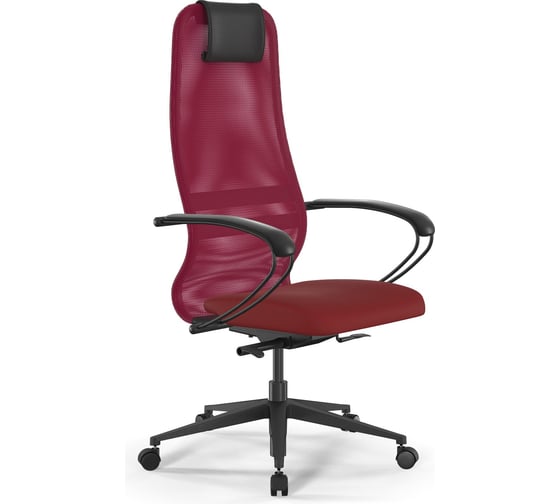 Кресло МЕТТА SynchroSit 8 B1-8K - X1+UMF(X1) /Uh00/Wh00/K1bL(M24.B11.G19.W02) z509231176 1