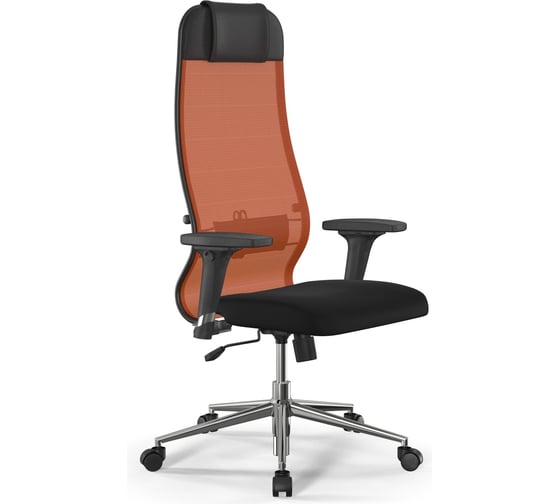 Кресло МЕТТА Sit 10 B1-111D - X2+UMF(X1) /Ub00/Wh00/D02P(M09.B23.G18.W01) z509222341 1
