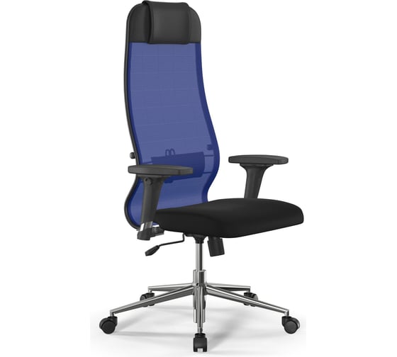 Кресло МЕТТА Sit 10 B1-111D - X2+UMF(X1) /Ub00/Wh00/D02P(M09.B23.G18.W01) z509222327 1