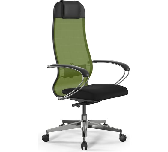 Кресло МЕТТА SynchroSit 10 B1-111K - X2+UMF(X1) /Ub00/Wh00/K1cL(M23.B22.G18.W03) z509229579