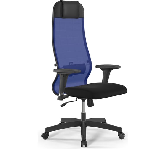 Кресло МЕТТА Sit 10 B1-111D - X2+UMF(X1) /Ub00/Wh00/D02P(M09.B02.G15.W01) z509222150 1