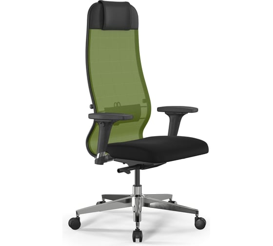 Кресло МЕТТА SynchroSit 10 B1-111D - X2+UMF(X1) /Ub00/Wh00/D02P(M23.B22.G18.W03) z509229449