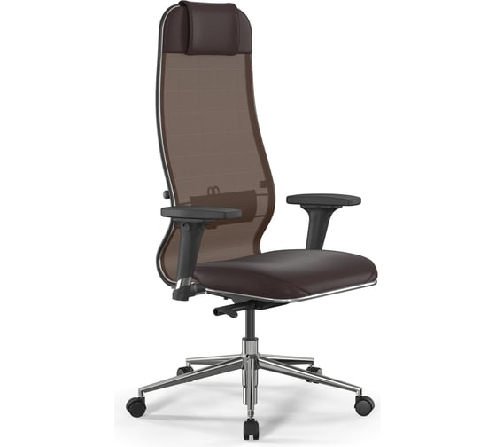 Кресло МЕТТА SynchroSit 10 B1-115D - X2+Extra /Um00/Wm12/D02P(M23.B23.G18.W02) z509229739 1