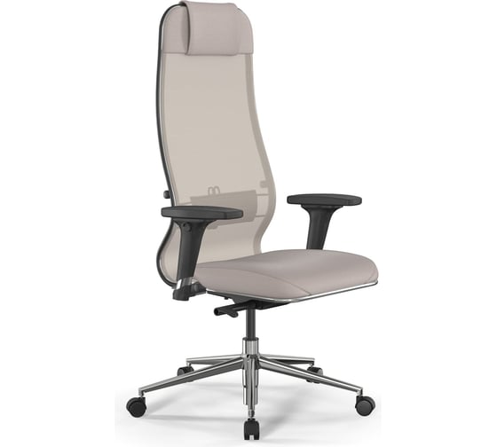Кресло МЕТТА SynchroSit 10 B1-115D - X2+Extra /Um00/Wm12/D02P(M23.B23.G18.W02) z509229722 1