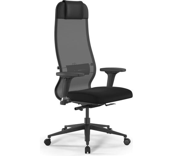 Кресло МЕТТА SynchroSit 10 B1-111D - X2+UMF(X1) /Ub00/Wh00/D02P(M24.B11.G19.W02) z252343355 1