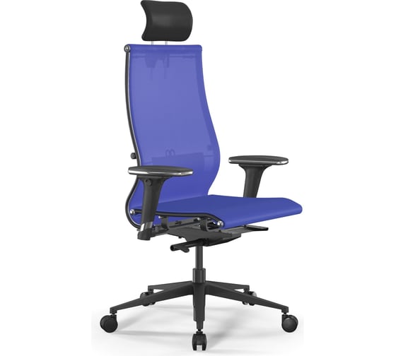 Кресло МЕТТА SynchroSit 10 B2-107D - T /Km00/Nb00/D32P/H3mL-2D(M23.B11.G19.W03) z509230469 1