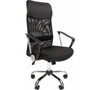 Кресло ООО Комус VT CHAIRMAN 610 сетка/ткань/экокожа черный, хром 1134899