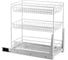 Корзина Amix 30 хром III-полки + направляющие WR-30III/S 1