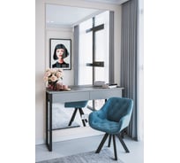 Консоль Столбург Сити 01 HPL ЛДСП: Серое - Пластик: Кантри 4627188486967