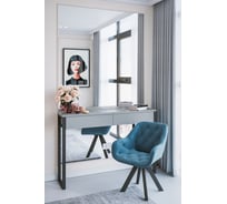 Консоль Столбург Сити мини HPL ЛДСП: Серое - Пластик: Кумана 4627188486868