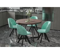 Стол Столбург ГАСПАР-К МАССИВ D 1050 Тон Венге (шпон дуба) 4627194501388