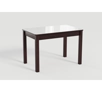 Стол Столбург Айсберг 06 СТ ЛДСП: Венге - Стекло белое 4627194488726