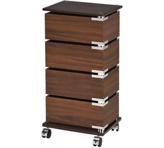 Этажерка с 4 поворотными ящиками My Space FLF007-4LW 1