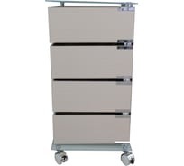 Этажерка с 4 поворотными ящиками My Space FLF007-4LG Oak