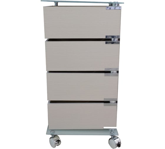 Этажерка с 4 поворотными ящиками My Space FLF007-4LG Oak