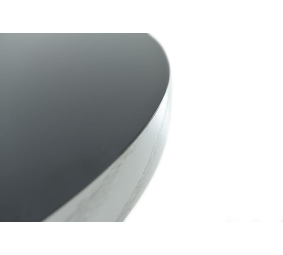 Стол AURORA Оскар D950 Glass, белый, стекло черное 101914