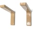 Консоль с декоративной накладкой GVM 120 мм Beige бежевый RGM.0120.BAD 1