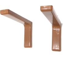 Консоль с декоративной накладкой GVM 120 мм Nocciola орех RGM.0120.NC