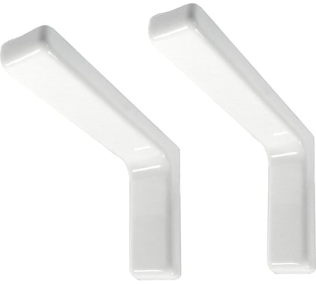 Консоль с декоративной накладкой GVM 180 мм Bianco RGM.0180.B