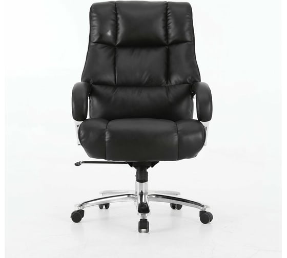 Компьютерное офисное кресло руководителя BRABIX PREMIUM Bomer HD-007,  рециклированная кожа, хром, 531939