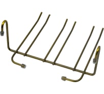 Полка для фужеров Lemax малая, длина 245 мм, ширина 210 мм, высота 105 мм, античная бронза YJ-G507 AB