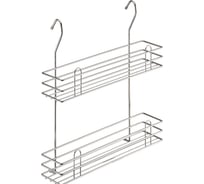 Полка для специй двухъярусная тип-2 lemax, хром, LE 540