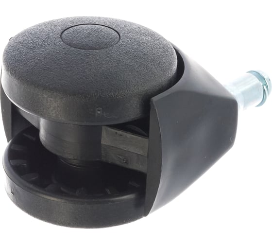 Колесо для офисных кресел GVM d50 нагрузка 50 кг/шт чёрное RT.050PIR.N