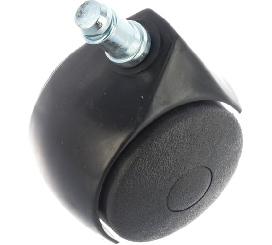 Колесо для офисных кресел GVM d50 нагрузка 50 кг/шт чёрное RT.050PIR.N