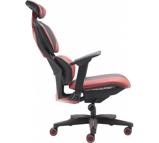 Кресло EVERPROF Tiger экокожа, красный/черный EP Tiger PU Red/Black