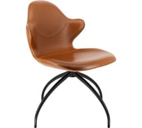 Кресло обеденное EVERPROF Paradise экокожа, коричневый EP Paradise PU Brown